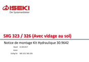 Iseki SXG326 Notice De Montage