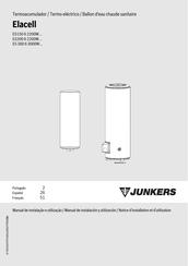 Junkers Elacell ES150 6 2200W Série Notice D'installation Et D'utilisation