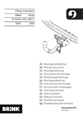 Brink 4352 Instructions De Montage