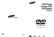 Samsung DVD-E232 Mode D'emploi