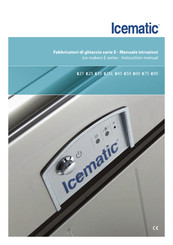 Icematic E90 Manuel D'instructions