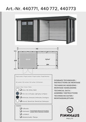 WOLFF FINNHAUS 440 771 Instructions De Montage