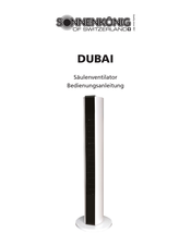Sonnenkonig DUBAI Mode D'emploi