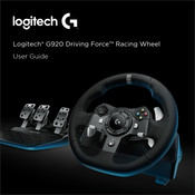 Logitech G G920 Mode D'emploi