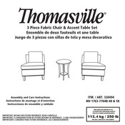 Thomasville 320494 Instructions De Montage Et D'entretien