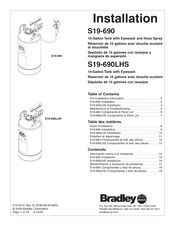 Bradley S19-690 Manuel D'installation