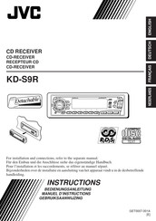 JVC KD-S9R Manuel D'instructions