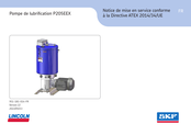 SKF LINCOLN P205EEX Notice De Mise En Service