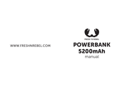 Fresh 'N Rebel POWERBANK 5200mAh Manuel