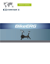 concept 2 BikeERG Manuel Du Produit