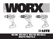 Worx D-LITE WX108 Mode D'emploi