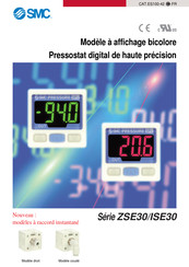 SMC ISE30 Serie Manuel D'instruction