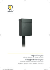 eSafe Shopperbox digital Manuel De Montage
