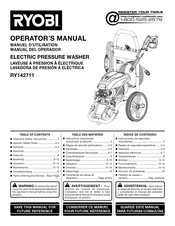 Ryobi RY142711 Manuel D'utilisation