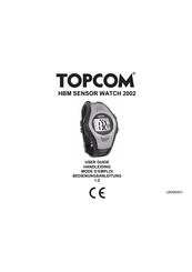 Topcom HBM SENSOR WATCH 2002 Mode D'emploi