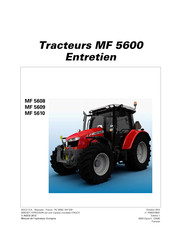 MASSEY FERGUSON MF 5610 Conduite Et Entretien