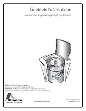 ALLIANCE TLW22C SVG Guide De L'utilisateur