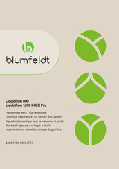 Blumfeldt Liquidflow 1200 INOX Pro Mode D'emploi