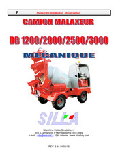 SILLA DB 3000 Manuel D'utilisation Et Maintenance