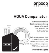 Orbeco AQUA Comparator Mode D'emploi