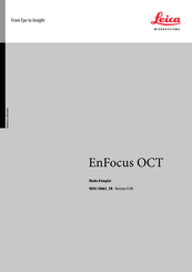 Leica Microsystems EnFocus OCT Mode D'emploi