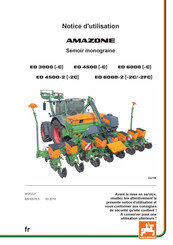 Amazone ED 4500-2 Notice D'utilisation