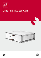 S&P UTBS PRO-REG ECOWATT Mode D'emploi