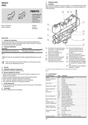 Festo OVEL Serie Notice D'utilisation