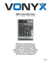 Vonyx VMM-K Serie Manuel D'instructions