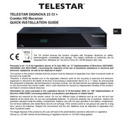 Telestar DIGINOVA 23 CI+ Guide D'installation Rapide