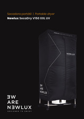 Newlux SecaDry V150 XXL UV Mode D'emploi