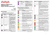 Avaya J139 Guide De Référence Rapide