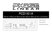 Phase Linear PCD161A Manuel De L'utilisateur