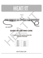 HEATIT JHSF-120-1 Guide D'utilisation Et D'entretien