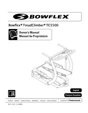 Bowflex TreadClimber TC5500 Manuel Du Propriétaire