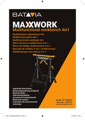 Batavia MAXXWORK BT-PWB001 Mode D'emploi