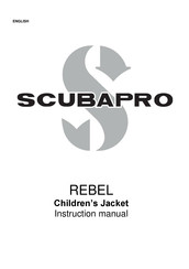 Scubapro REBEL Manuel D'instructions