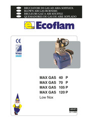 Ecoflam MAX GAS 105 P Mode D'emploi