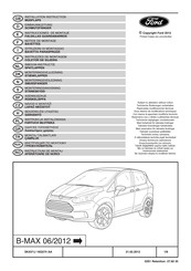 Ford SKAV1J 16G574 AA Notice De Montage