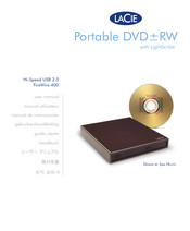 LaCie Portable DVD RW Manuel D'utilisation