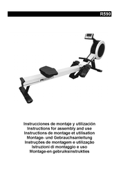 BH FITNESS R590 Instructions De Montage Et Utilisation