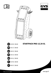 GYS STARTPACK PRO 12.24 XL Manuel D'utilisation
