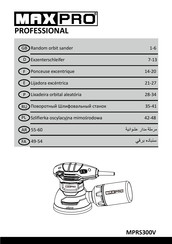 MaxPro PROFESSIONAL MPRS300V Mode D'emploi