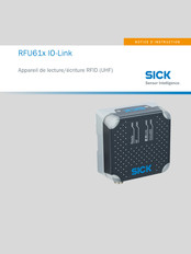 SICK RFU61 IO-Link Serie Notice D'instruction