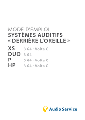 Audio Service DUO Mode D'emploi