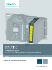 Siemens SIMATIC 6ES7526-2BF00-0AB0 Manuel