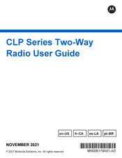 Motorola CLP1080e Guide De L'utilisateur