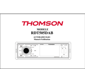 THOMSON RDT505DAB Manuel D'utilisation