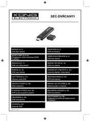 König Electronic SEC-DVRCAM11 Mode D'emploi