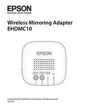 Epson EHDMC10 Mode D'emploi